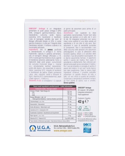 UGA OMEGOR ANTIAGE 60softgels