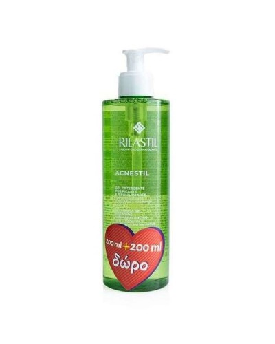 RILASTIL ACNESTIL CLEANSING GEL 200ML+200ML ΔΩΡΟ