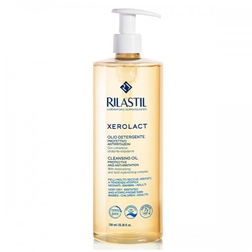 RILASTIL XEROLACT CLEANSING OIL 350ML + 400ML ΔΩΡΟ