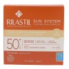 RILASTIL SUN SYSTEM UNIFORMING COMPACT CREAM SPF 50+ 01 BEIGE 10G