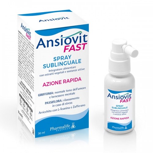 PHARMALIFE RESEARCH ANSIOVIT FAST SPRAY 30ML