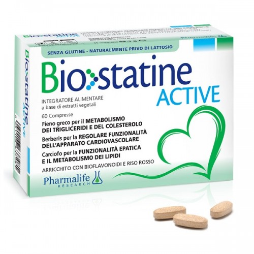 PHARMALIFE BIOSTATINE ACTIVE 60TABS