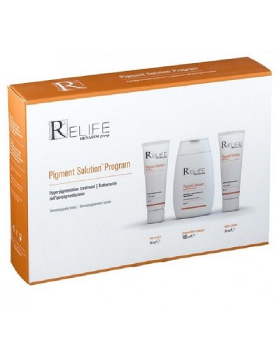 RELIFE PIGMENT SOLUTION PROGRAM KIT PIGMENT DAY CREAM 30ml & PIGMENT CLEANSER 100ml & PIGMENT NIGHT CREAM 30ml