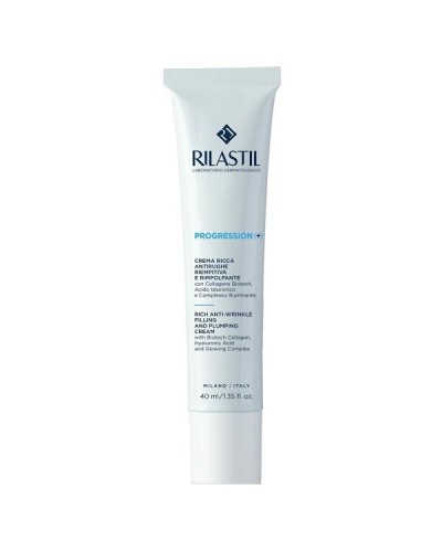 RILASTIL PROGRESSION (+) RICH ANTI-WRINKLE FILLING & PLUMPING CREAM 40ML