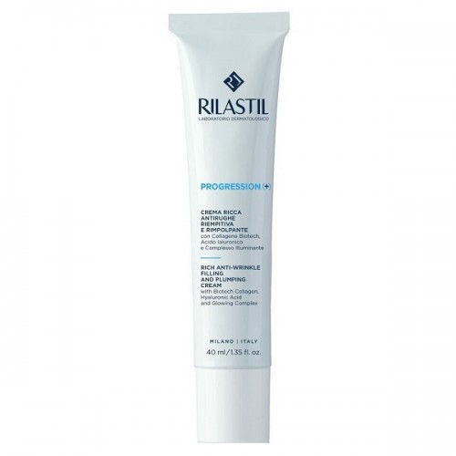 RILASTIL PROGRESSION (+) RICH ANTI-WRINKLE FILLING & PLUMPING CREAM 40ML