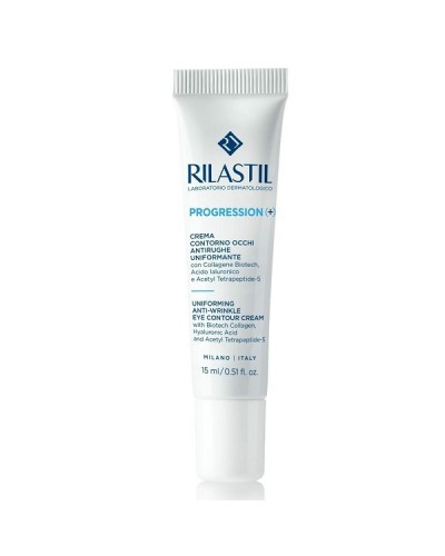 RILASTIL PROGRESSION (+) UNIFORMING ANTI-WRINKLE EYE CONTOUR CREAM 15ML