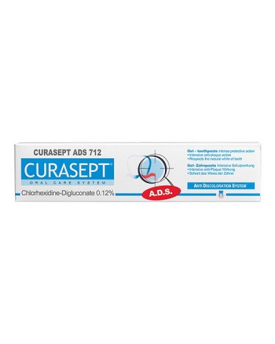 CURASEPT ADS 712 0,12% CHX TOOTHPASTE 75ML