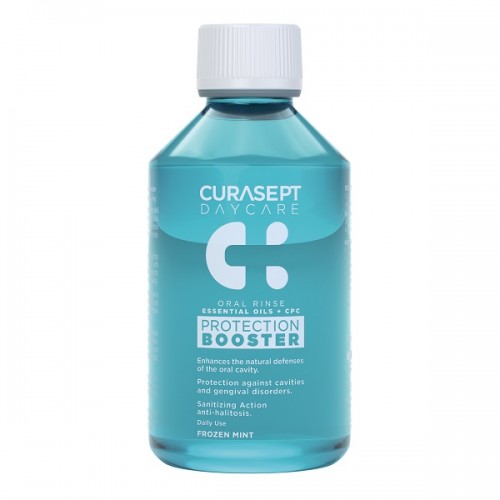 CURASEPT DAYCARE PROTECTION BOOSTER MOUTHWASH FROZEN MINT 500ML