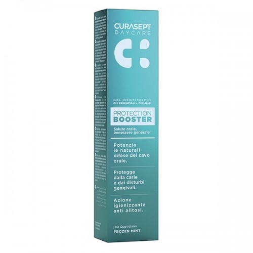 CURASEPT DAYCARE PROTECTION BOOSTER GEL TOOTHPASTE FROZEN MINT 75ML