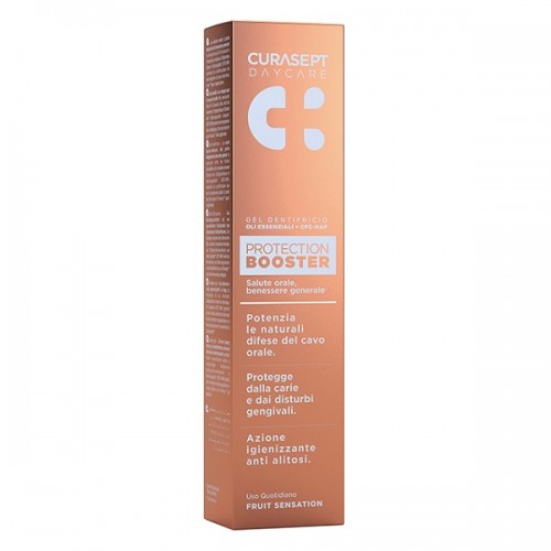 CURASEPT DAYCARE PROTECTION BOOSTER GEL TOOTHPASTE FRUIT SENSATION 75ML