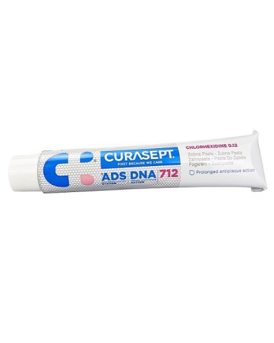 CURASEPT ADS DNA 712 0.12% CHX TOOTHPASTE 75ML