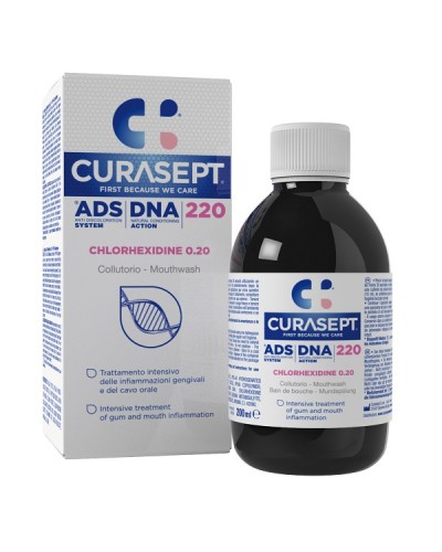CURASEPT ADS DNA 220 0,20% CHX MOUTHWASH 200ml