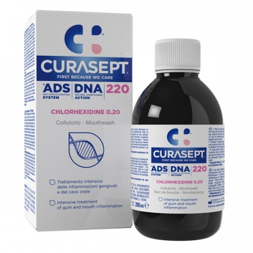 CURASEPT ADS DNA 220 0,20% CHX MOUTHWASH 200ml