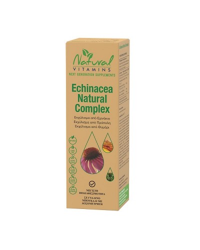 NATURAL VITAMINS ECHINACEA NATURAL COMPLEX 50ML