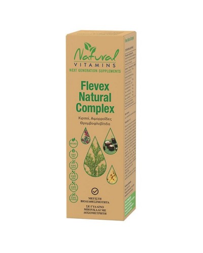 NATURAL VITAMINS FLEVEX NATURAL COMPLEX 50ML