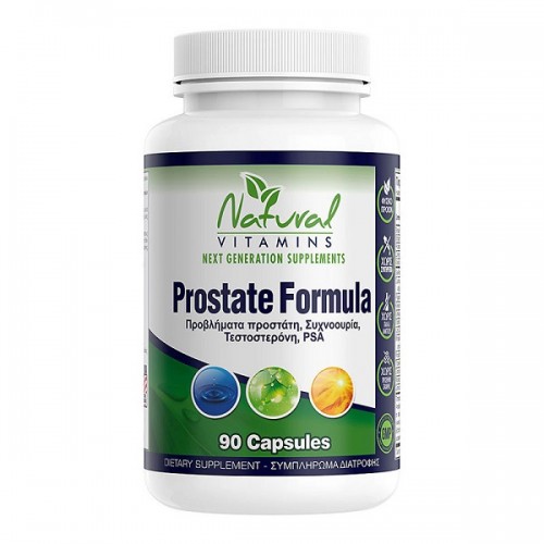 NATURAL VITAMINS PROSTATE FORMULA 90CAPS