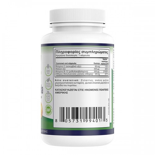 NATURAL VITAMINS IRON CHELATE FORMULA 100CAPS