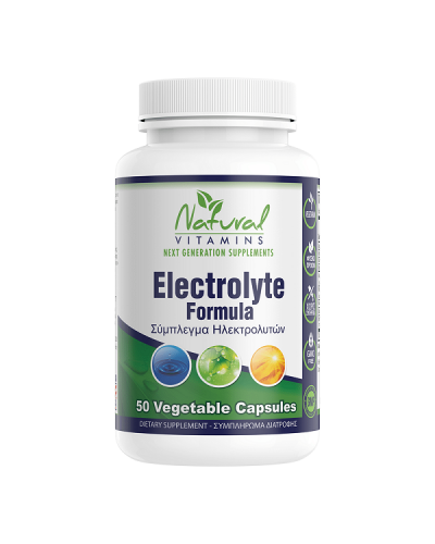 NATURAL VITAMINS ELECTROLYTE FORMULA 50CAPS