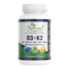 NATURAL VITAMINS VITAMIN D3 5000IU + K2 125ΜG 30 CHEWABLE TABS