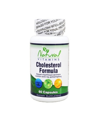 NATURAL VITAMINS CHOLESTEROL FORMULA 60CAPS
