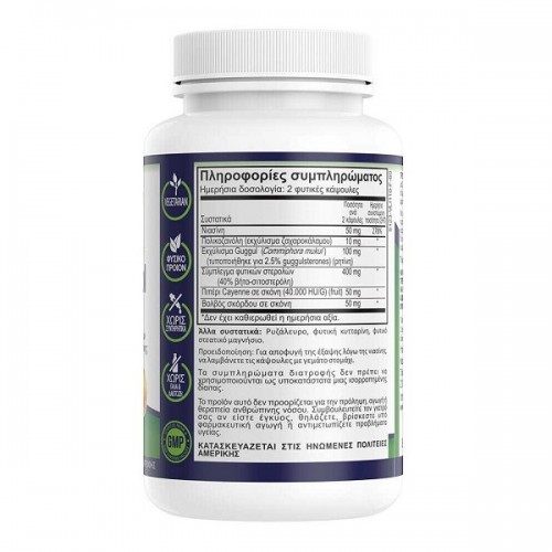 NATURAL VITAMINS CHOLESTEROL FORMULA 60CAPS