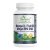 NATURAL VITAMINS OMEGA 3-FISH OIL MEGA EPA DHA 30 SOFTGELS