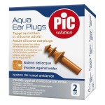 PIC SOLUTION AQUA EAR PLUGS FOR ADULT ΩΤΟΑΣΠΙΔΕΣ ΣΙΛΙΚΟΝΗΣ ΕΝΗΛΙΚΩΝ ΠΟΡΤΟΚΑΛΙ 2τμχ