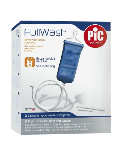 PIC SOLUTION FULLWASH ENTEROCLISMA SET