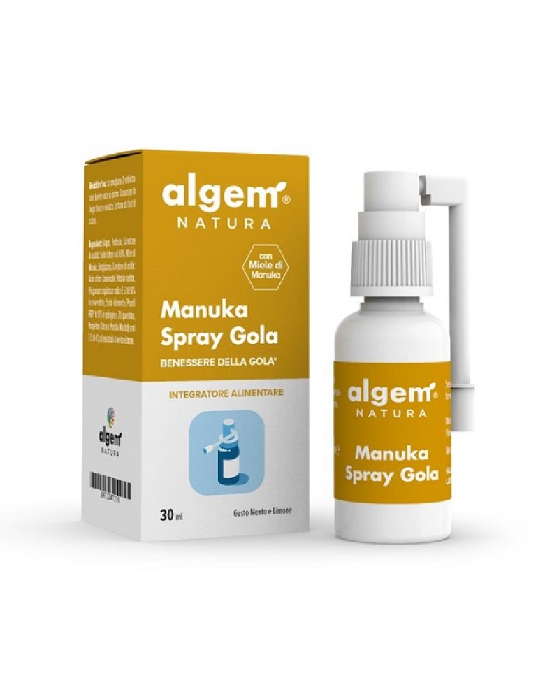 ALGEM MANUKA THROAT SPRAY 30ML ALGEM MANUKA THROAT SPRAY 30ML