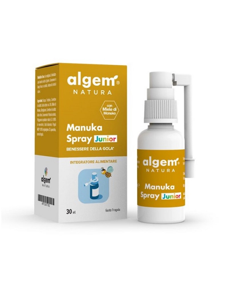ALGEM MANUKA THROAT SPRAY JUNIOR 30ML ALGEM MANUKA THROAT SPRAY JUNIOR 30ML