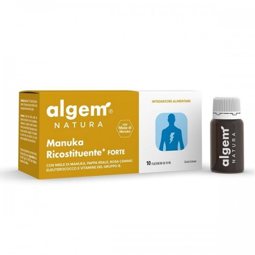 ALGEM MANUKA RECOSTITUENTE FORTE (TONIC) 10VIALS X 10ML