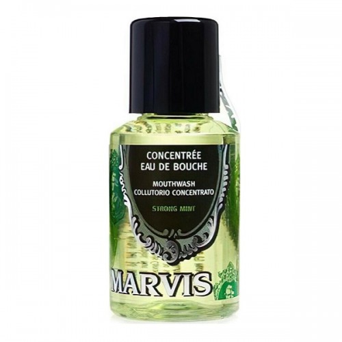MARVIS CONCENTRATED MOUTHWASH STRONG MINT ΣΥΜΠΥΚΝΩΜEΝΟ ΣΤΟΜΑΤΙΚO ΔΙAΛΥΜΑ 30ML