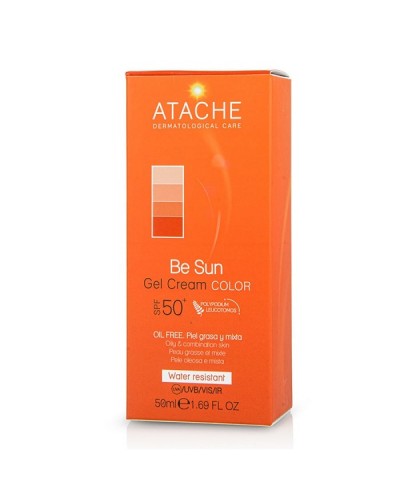 ATACHE BE SUN GEL-CREAM COLOR 50SPF 50ML