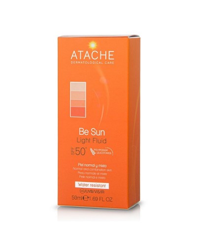 ATACHE BE SUN LIGHT FLUID 50+SPF 50ML