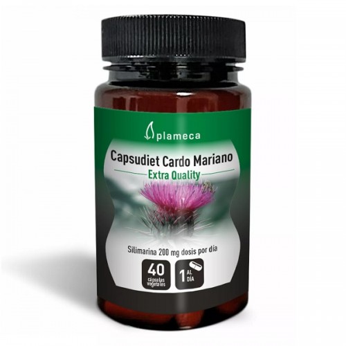 PLAMECA CAPSUDIET CARDO MARIANO 40 VCAPS ( Γαϊδουράγκαθο, milk thistle )