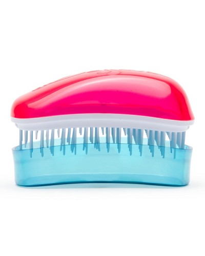 DESSATA MINI HAIR BRUSH FUCHSIA-TURQUOISE ΒΟΥΡΤΣΑ ΜΑΛΛΙΩΝ 1ΤΜΧ