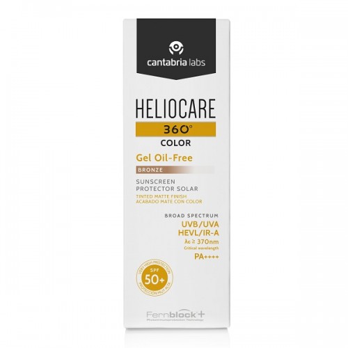 HELIOCARE 360° GEL OIL-FREE SPF50+ BRONZE 50ml