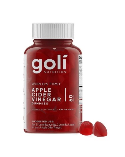 NATURAL PRODUCTS GOLI APPLE CIDER VINEGAR 60 GUMMIES