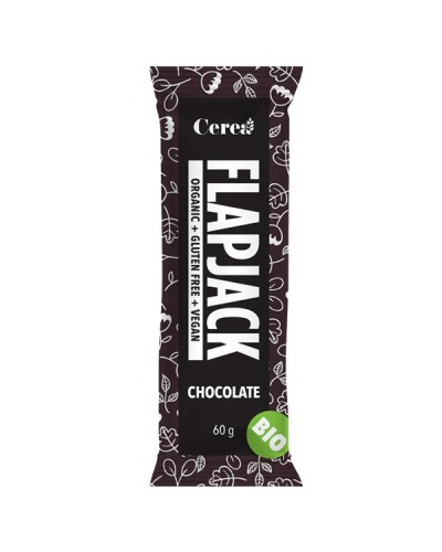 CEREA ΜΠΑΡΑ FLAPJACK ΣΟΚΟΛΑΤΑ ΧΩΡΙΣ ΓΛΟΥΤΕΝΗ BIO 60GR