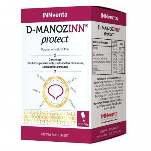 INNVENTA D-MANOZINN PROTECT 10 sachets x 2.5 g