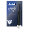 ORAL-B VITALITY PRΟ BLACK ΗΛΕΚΤΡΙΚΗ ΟΔΟΝΤΟΒΟΥΡΤΣΑ ΜΑΥΡΗ 1τμχ