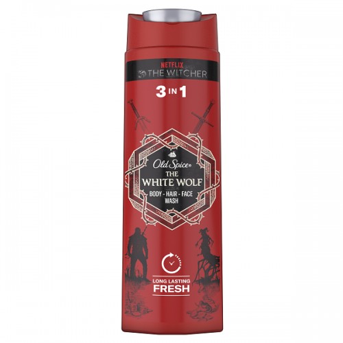 OLD SPICE SHOWER GEL WHITE WOLF THE WITCHER LIMITED EDITION 400ML