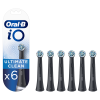 ORAL-B iO ULTIMATE CLEAN BLACK ΑΝΤΑΛΛΑΚΤΙΚΕΣ ΚΕΦΑΛΕΣ ΗΛΕΚΤΡΙΚΗΣ ΟΔΟΝΤΟΒΟΥΡΤΣΑΣ 6τμχ