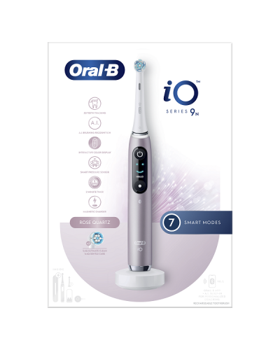 ORAL-B iO SERIES 9 MAGNETIC ROSE QUARTZ HΛΕΚΤΡΙΚΗ ΟΔΟΝΤΟΒΟΥΡΤΣΑ 1τμχ