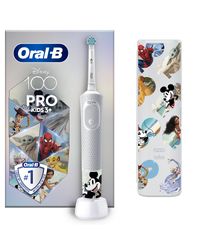 ORAL-B KIDS VITALITY PRO DISNEY ΠΑΙΔΙΚΗ ΗΛΕΚΤΡΙΚΗ ΟΔΟΝΤΟΒΟΥΡΤΣΑ & ΘΗΚΗ ΤΑΞΙΔΙΟΥ 1ΤΜΧ