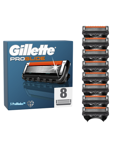 GILLETTE PROGLIDE ΑΝΤΑΛΛΑΚΤΙΚΕΣ ΚΕΦΑΛΕΣ ΞΥΡΙΣΤΙΚΗΣ ΜΗΧΑΝΗΣ 8τμχ