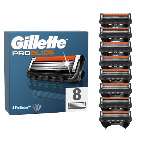 GILLETTE PROGLIDE ΑΝΤΑΛΛΑΚΤΙΚΕΣ ΚΕΦΑΛΕΣ ΞΥΡΙΣΤΙΚΗΣ ΜΗΧΑΝΗΣ 8τμχ