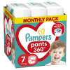 PAMPERS PANTS Nο.7 MONTHLY PACK (17+KG) 114τμχ