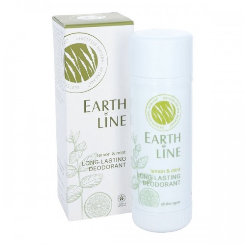 EARTH LINE LONG-LASTING DEODORANT LEMON & MINT 50ML