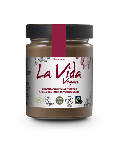 BRINKERS LA VIDA VEGAN ΕΠΑΛΕΙΜΜΑ ΜΕ ΣΟΚΟΛΑΤΑ & ΑΜΥΓΔΑΛΟ ΧΩΡΙΣ ΓΛΟΥΤΕΝΗ ΒΙΟ 270G